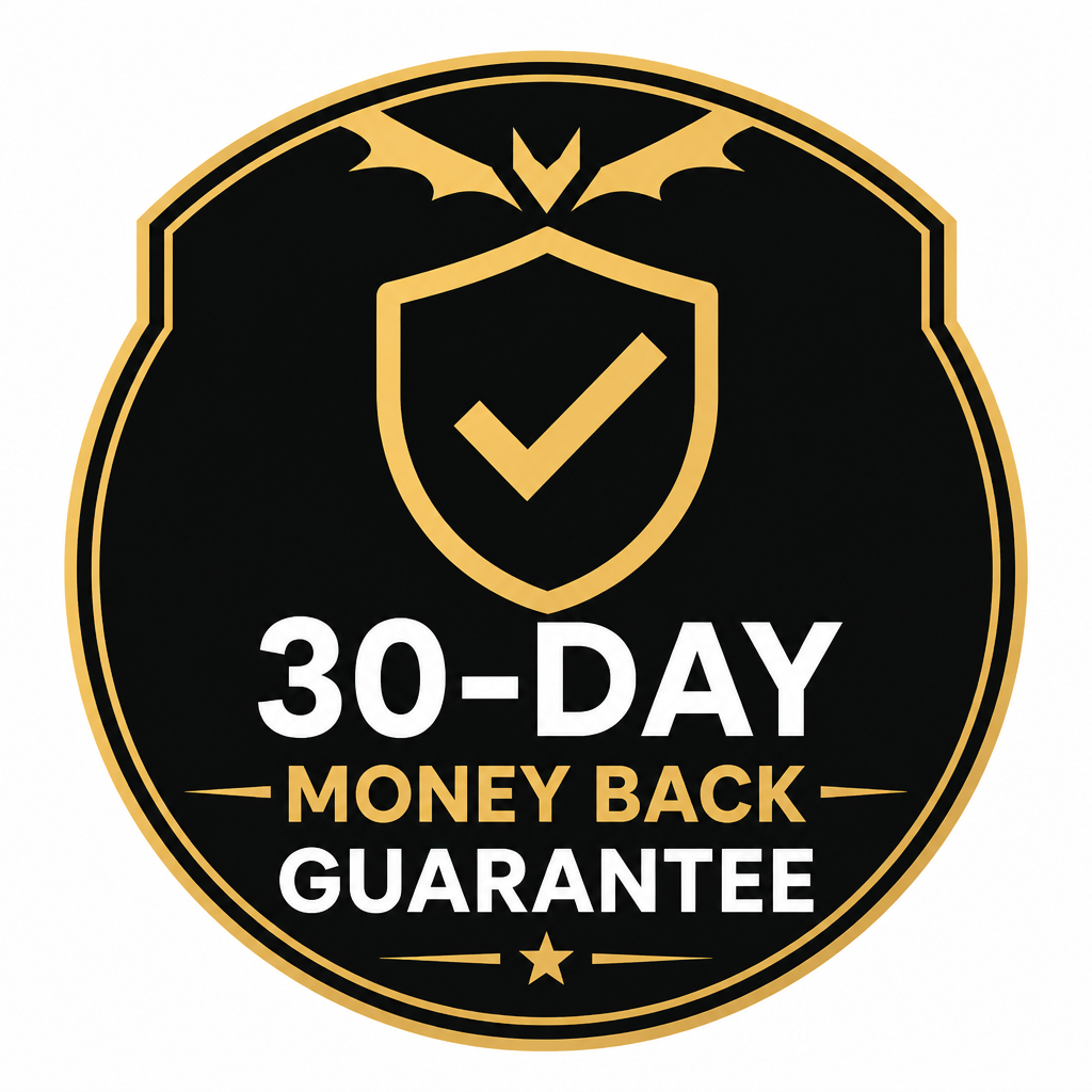 30-Day Money Back Guarantee